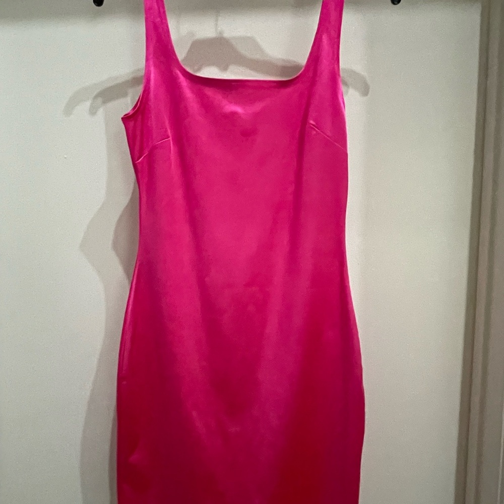 Iris Fuchsia Mini Dress